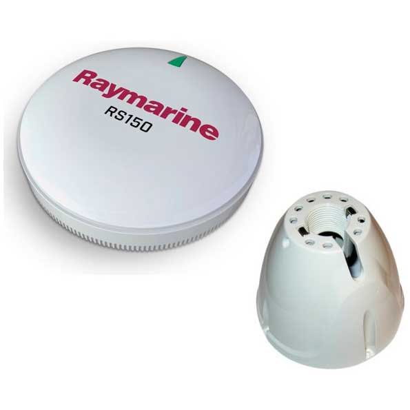 Raymarine T70327 GPS Antenna RS150 With Mounting Kit On Stick Белая White