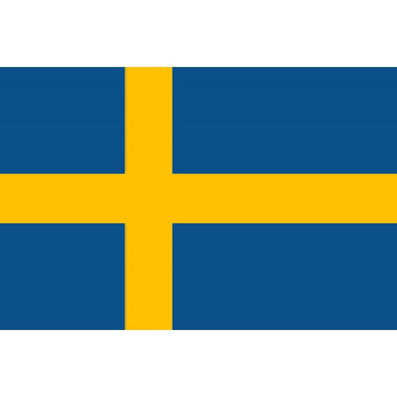 Adria bandiere 5252366 Флаг Швеции Голубой  Multicolour 20 x 30 cm 