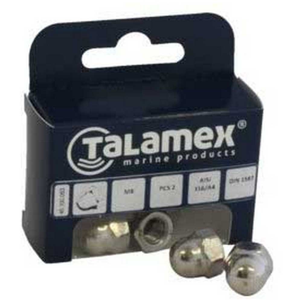 Talamex 40100060 Гайка с шестигранной головкой 6 Единицы Серебристый Grey 4 mm 