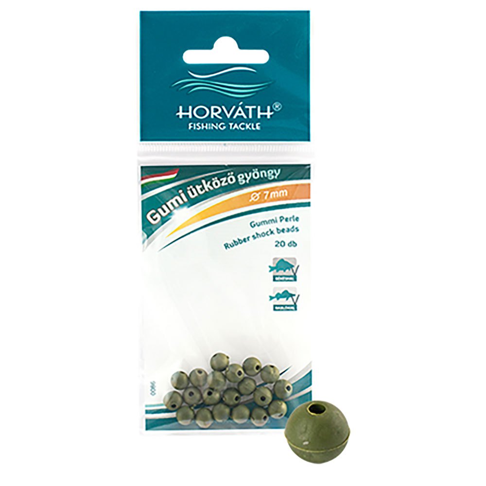 Horvath 79456086 Жемчужные пробки Бесцветный Green 7 mm