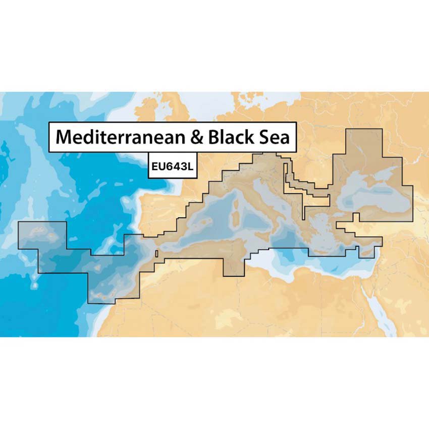Navionics 5670042 Navioniocs+ Морские карты Средиземного и Черного морей