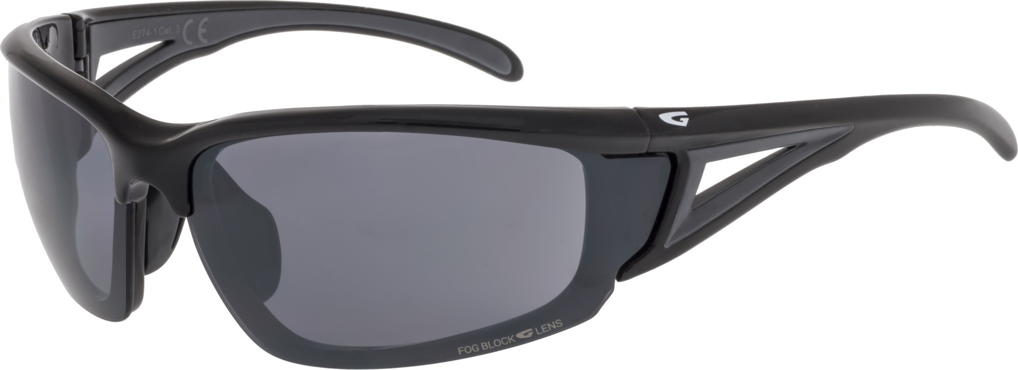 Купить Спортивные очки GOG Lynx / Black-Grey / Flash Lens, e274-1 7ft.ru в интернет магазине Семь Футов