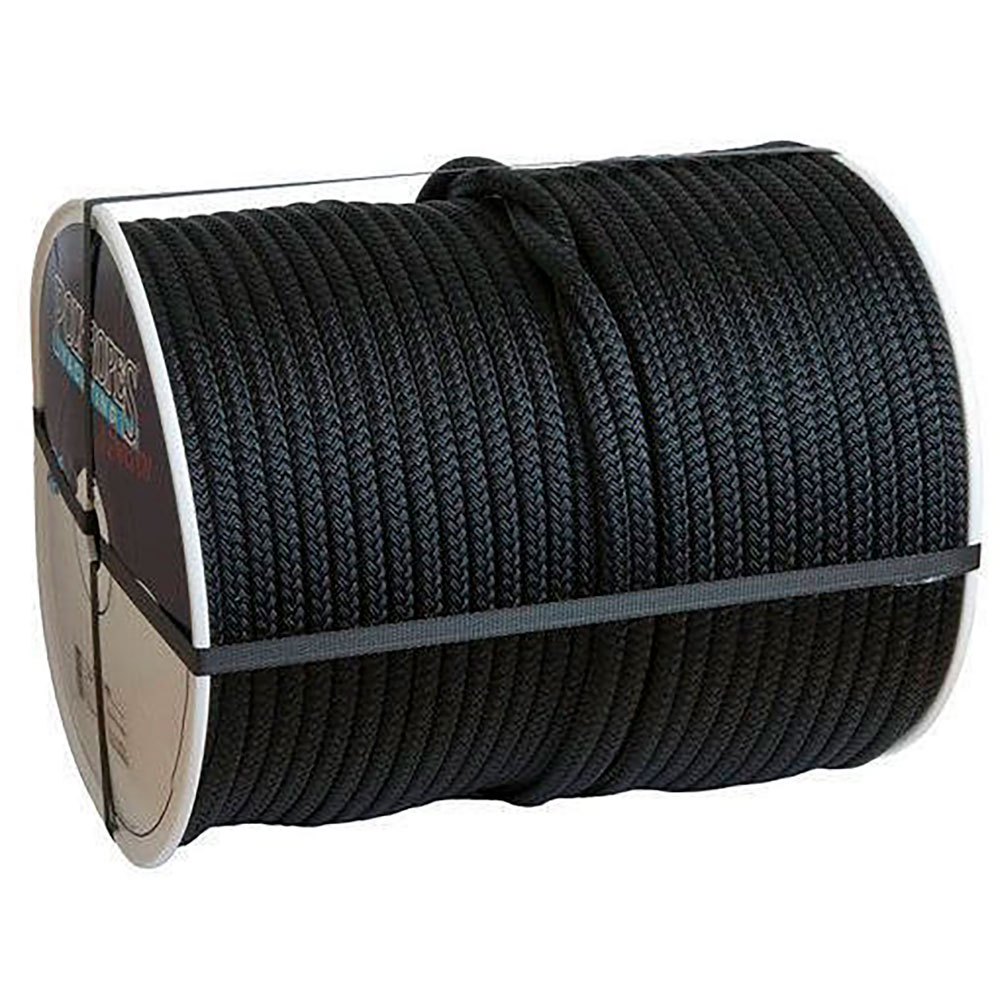 Poly ropes POL2210482912 Flex Line 165 m Веревка Серый  Black 12 mm 