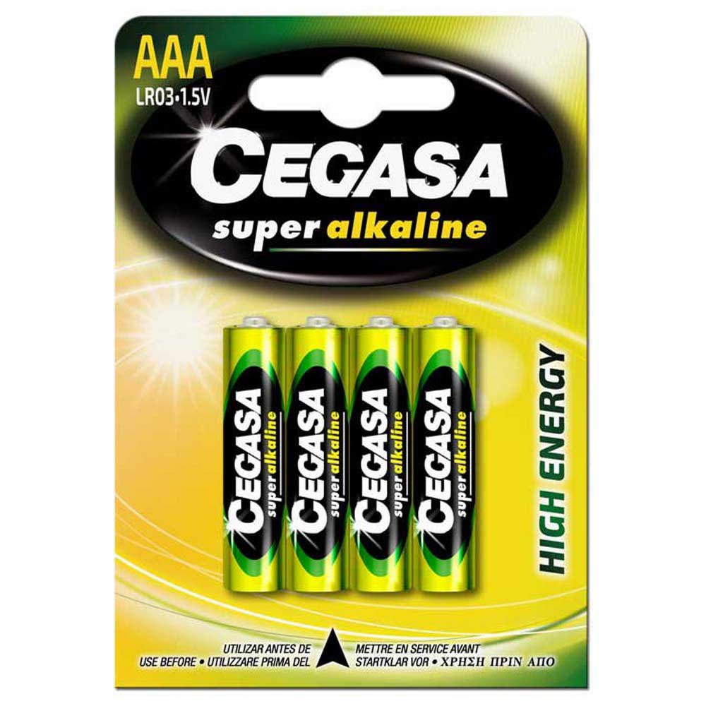 Cegasa 146 1x4 Super Щелочные батарейки ААА Зеленый Green / Yellow