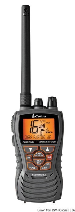 Купить Cobra Marine VHF MR HH 350, 29.661.04 7ft.ru в интернет магазине Семь Футов