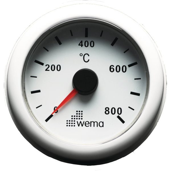 Индикатор температуры выхлопных газов Wema IMTR-WW-0-800 12/24 В 0 - 800 °C