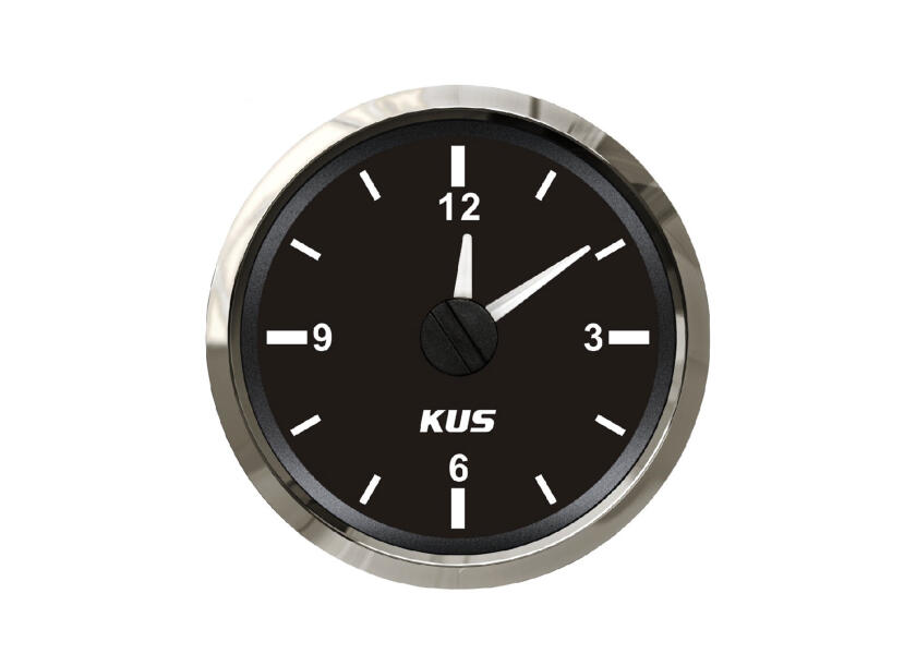 Купить KUS Analogue Clock / 52 mm / stainless steel 33465-bvs 7ft.ru в интернет магазине Семь Футов