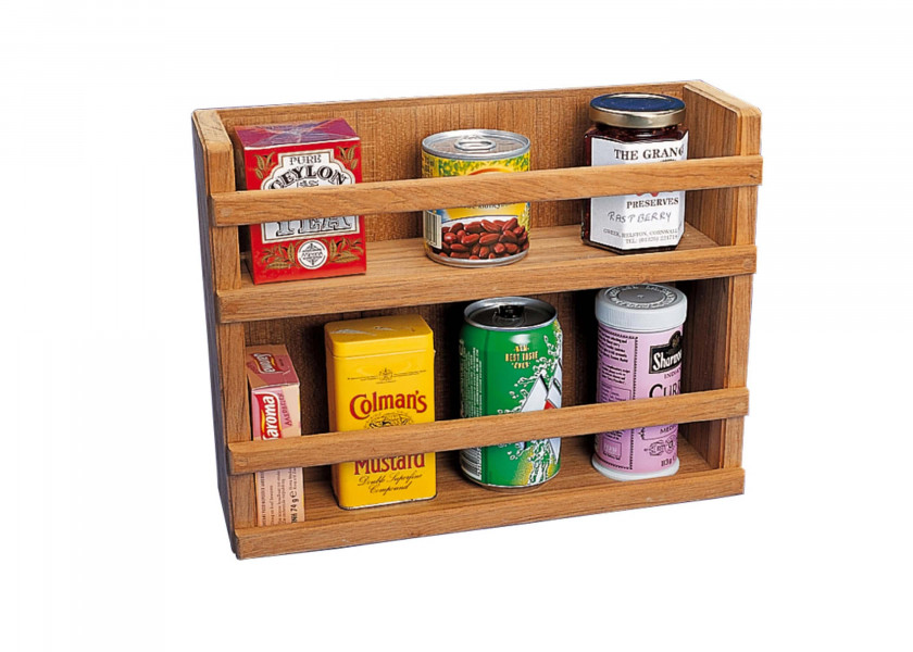 Купить ARC 268 Полка для специй из тикового дерева 42067-bvs 7ft.ru в интернет магазине Семь Футов