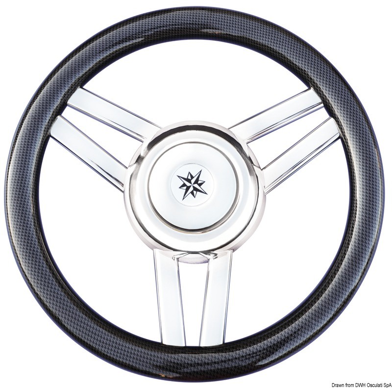Купить Magnifico steering wheel 3-spoke Ø 350 mm carbon, 45.177.05 7ft.ru в интернет магазине Семь Футов