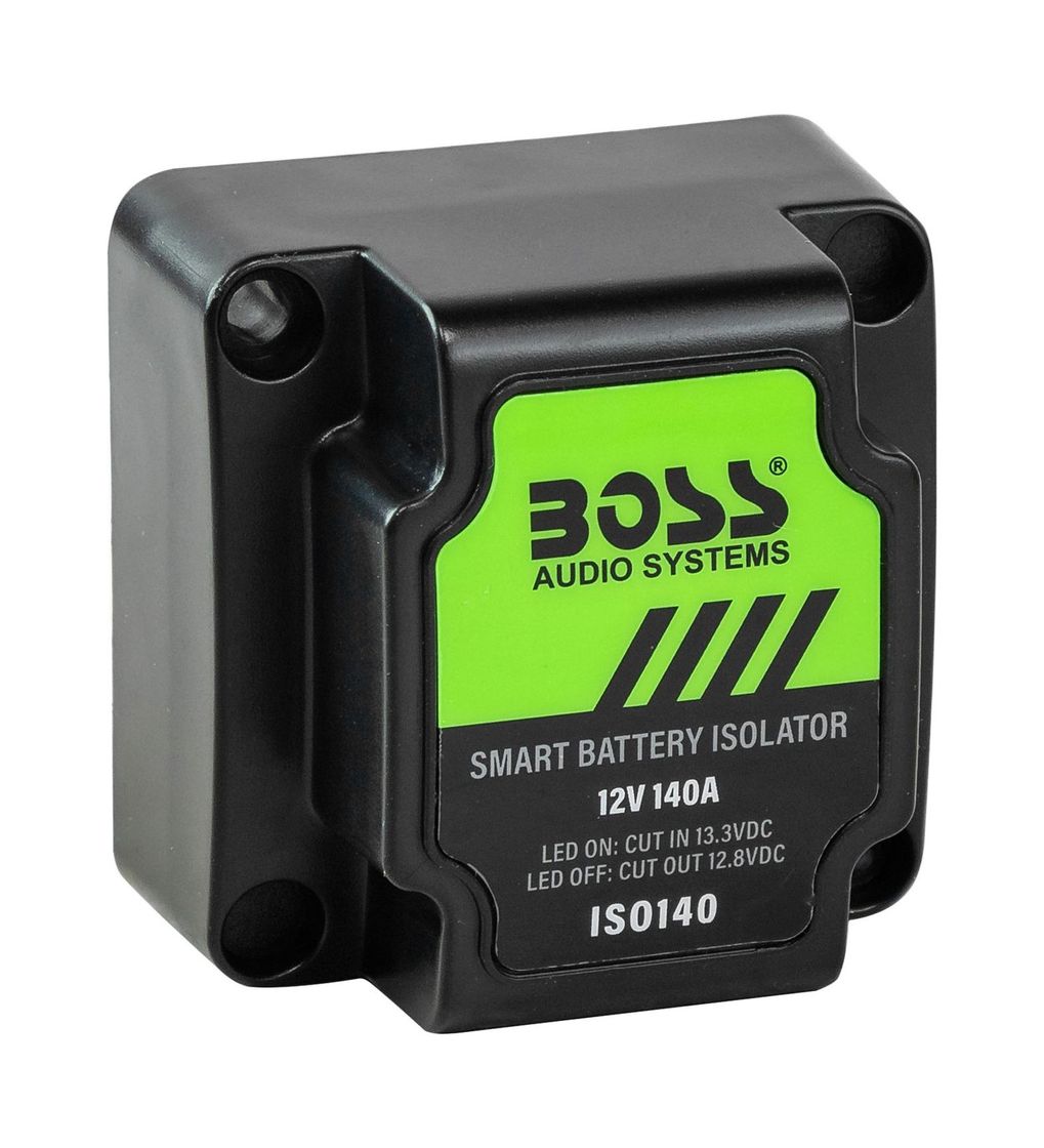 Реле зарядное ISO140 для 2-го АКБ, 140А, BOSS Boss Audio
