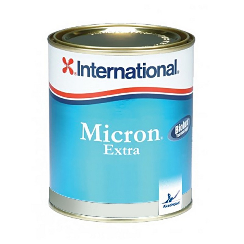 Краска необрастающая эродирующая International Micron Extra YBA904/750AZ 750 мл белая