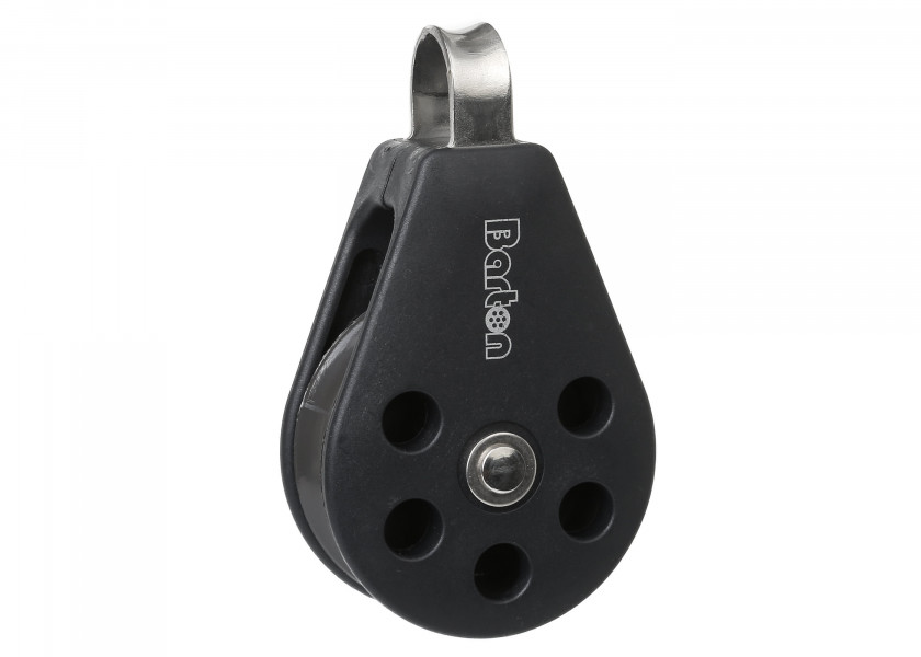 Купить BARTON N03110 Одиночный блок с фиксированной проушиной / 10 мм / подшипник скольжения 17314-bvs 7ft.ru в интернет магазине Семь Футов