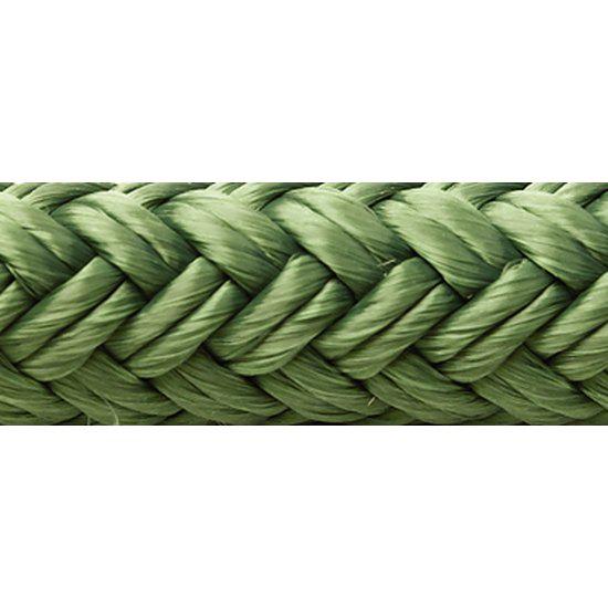 Seachoice 50-40951 Fender Line 100 9 mm Double Braided Nylon Rope Зеленый Forest Green 1.8 m 