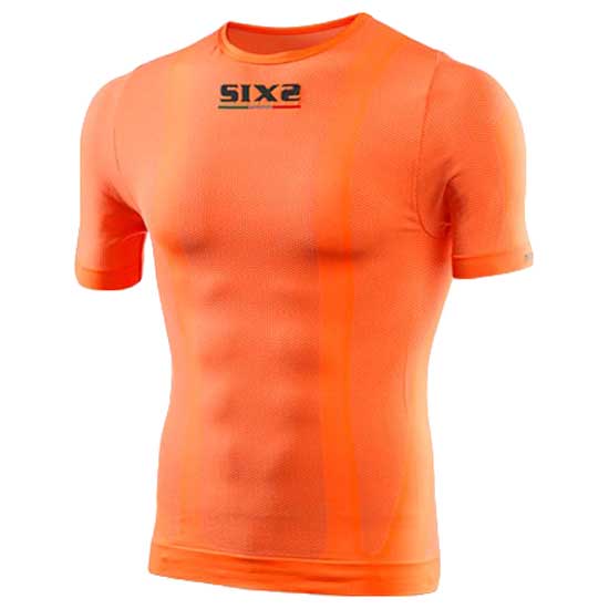 Sixs TS1-OrangeFluo-SL Базовый слой с коротким рукавом Оранжевый Orange Fluo SL