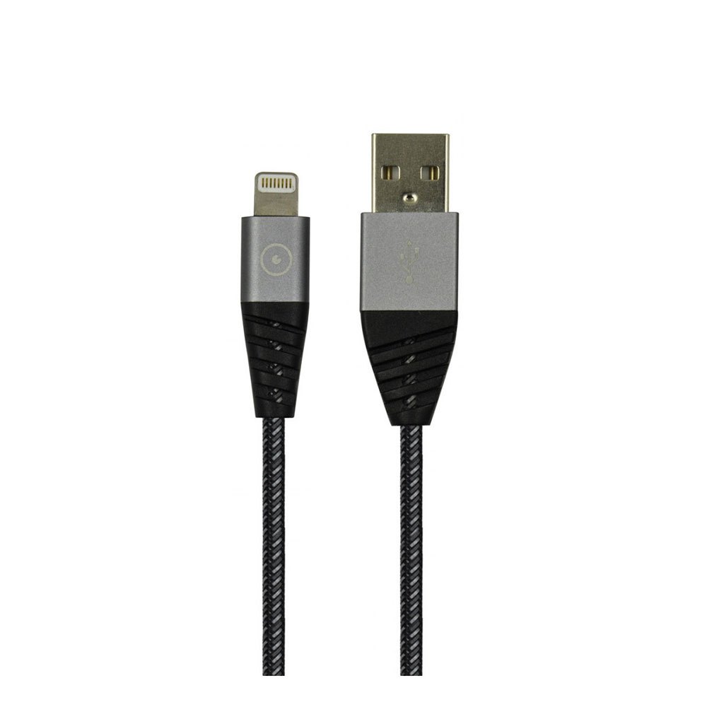 Muvit TGUSC0004 USB-кабель к Lightning MFI 2.4A 2 M Черный Grey