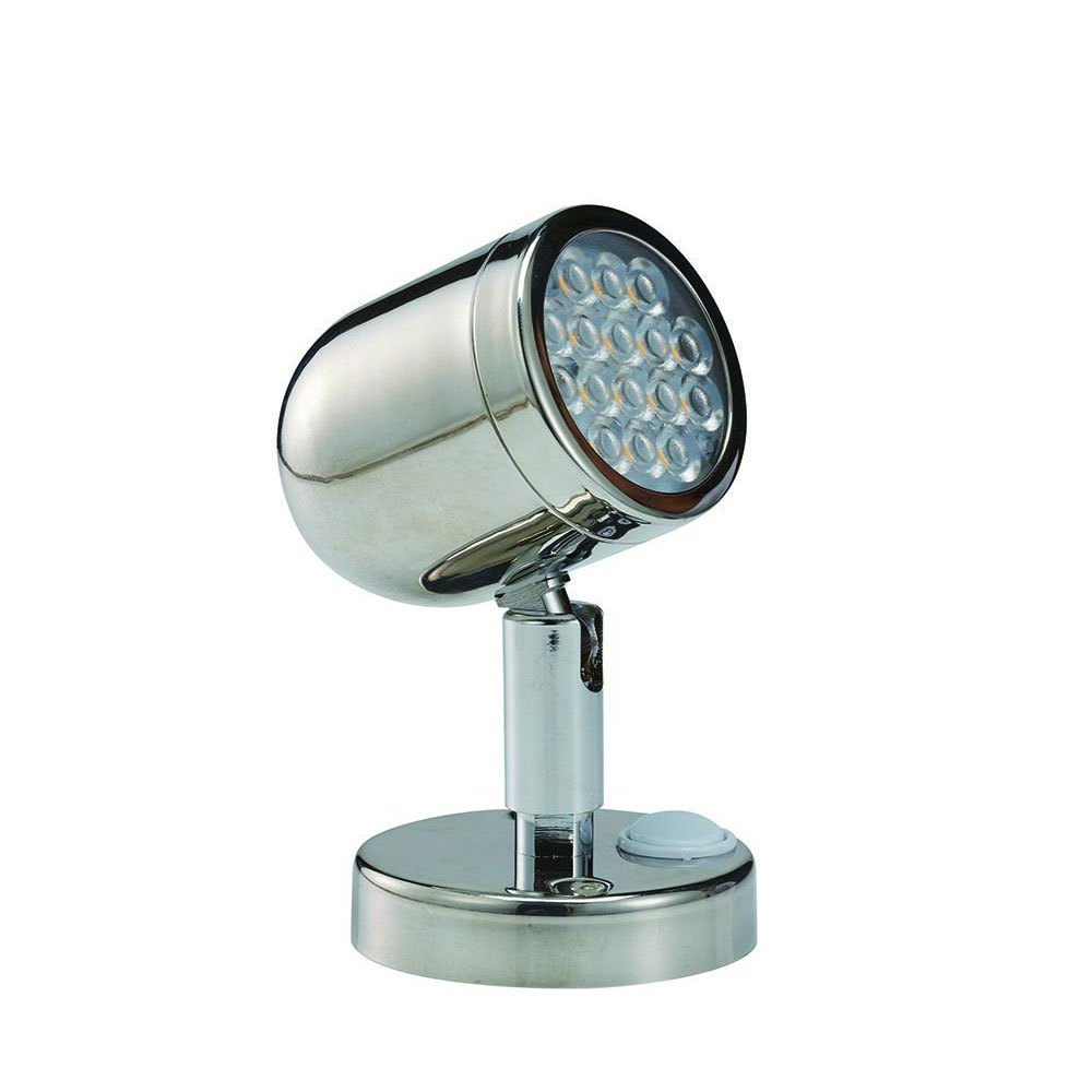A.a.a. 4040759 Регулируемая нержавеющая сталь LED Свет Серебристый Silver 154 Lumens 