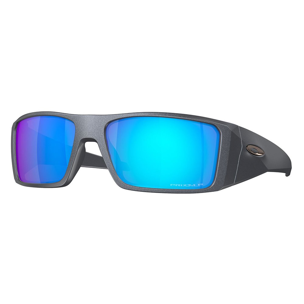 Oakley OO9231-1361 поляризованные солнцезащитные очки Heliostat Blue Steel Prizm Sapphire Polarized/CAT3