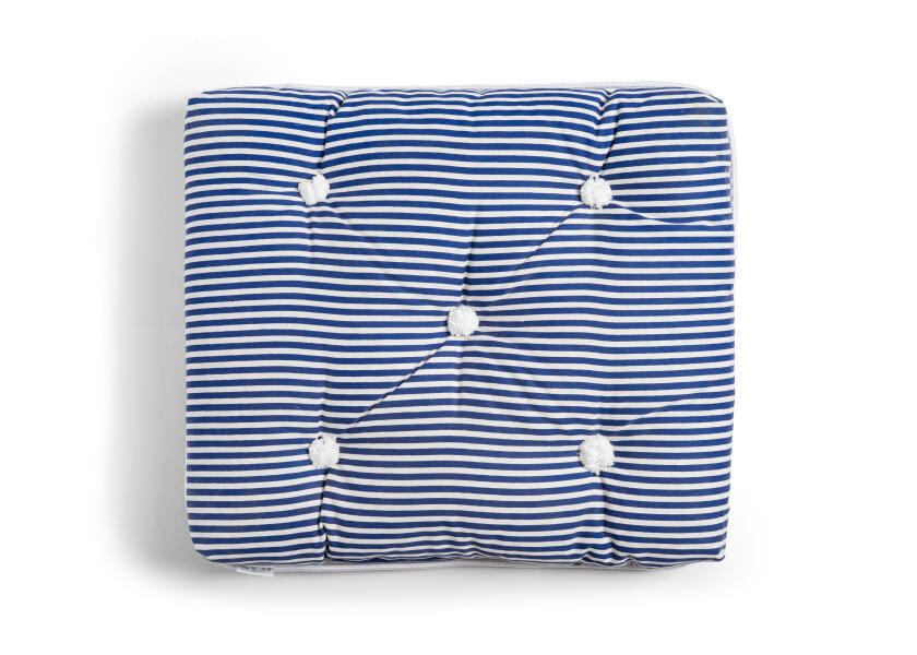 Купить Kapok Single Cushion / royal blue / thin stripes 57346-bvs 7ft.ru в интернет магазине Семь Футов