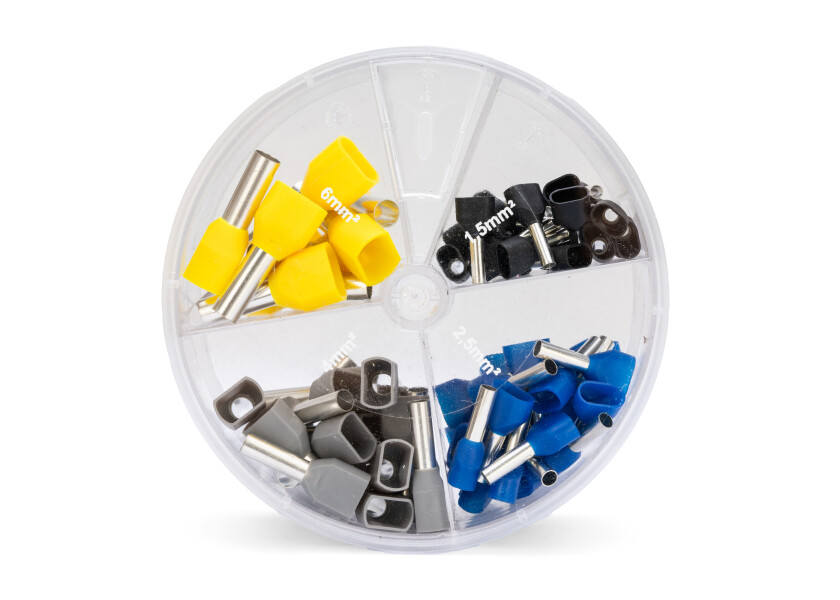 Купить Twin Ferrule Assortment Set / 1,5 - 6 mm² / 80-piece 46726-bvs 7ft.ru в интернет магазине Семь Футов