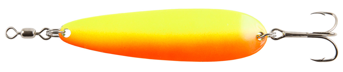 Блесна колеблющаяся Gibbs Croc 1050-150FOCF 89мм из латуни на таймень цвет FOCF