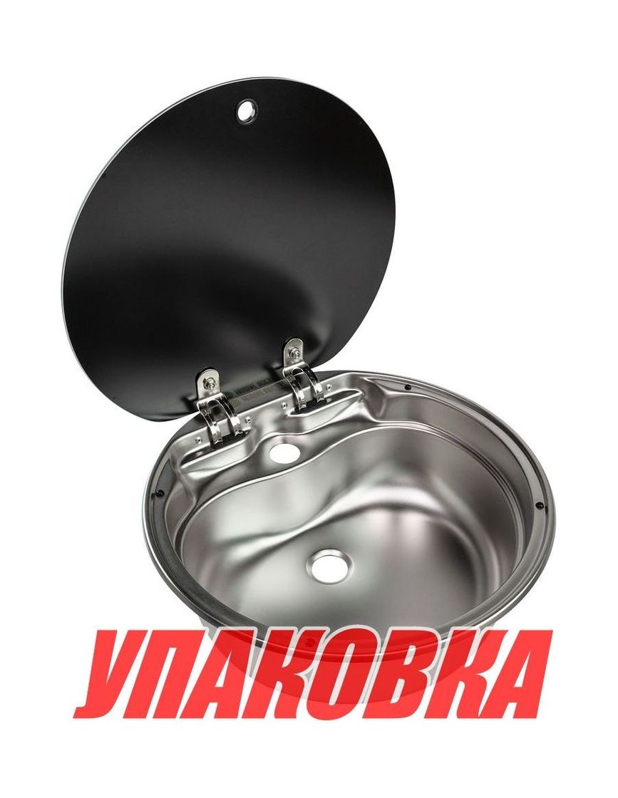 Купить Мойка круглая, стеклянная крышка, Marine Rocket (упаковка из 3 шт.) MR570SS_pkg_3 7ft.ru в интернет магазине Семь Футов