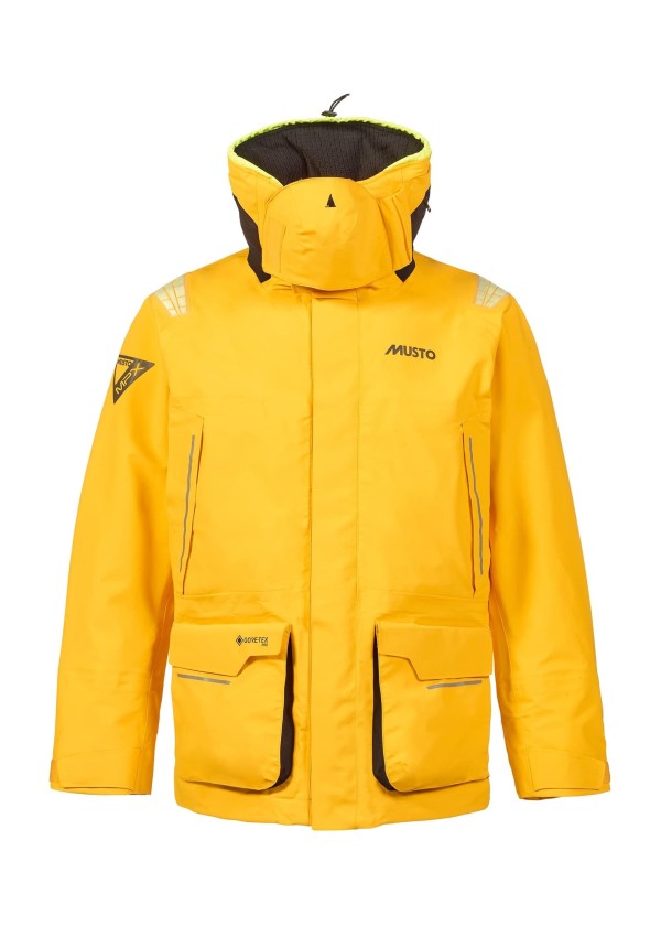 Купить MUSTO 82307_772-M Мужская куртка MPX GORE-TEX Pro Offshore 2.0 / золотой / Размер одежды: М 7ft.ru в интернет магазине Семь Футов