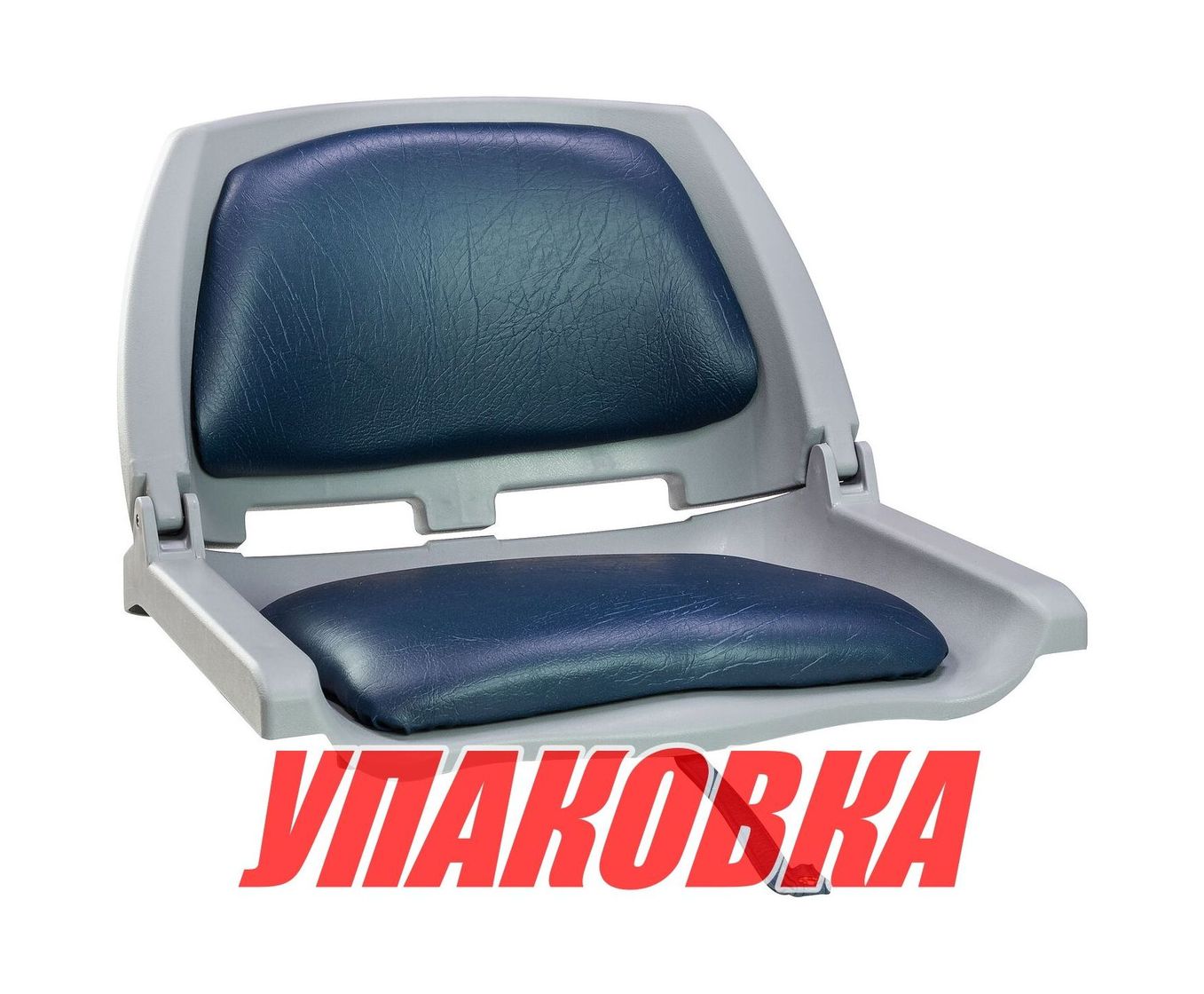 Кресло складное мягкое TRAVELER, цвет серый/синий (упаковка из 2 шт.) Springfield 1061112C_pkg_2