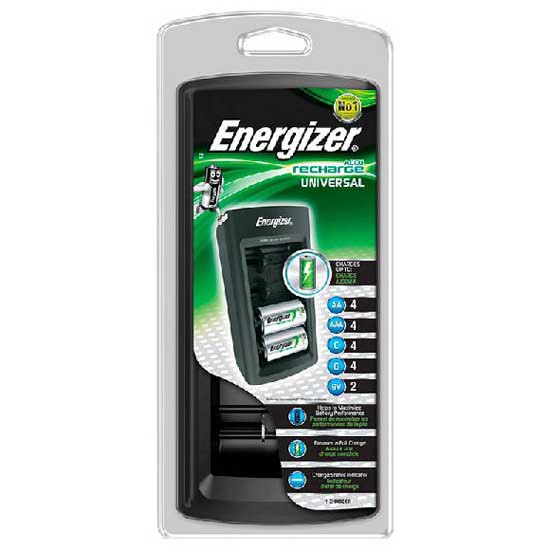 Energizer ENERGIZER929872 AA+AAA Зарядное устройство для аккумуляторов Черный Black / White