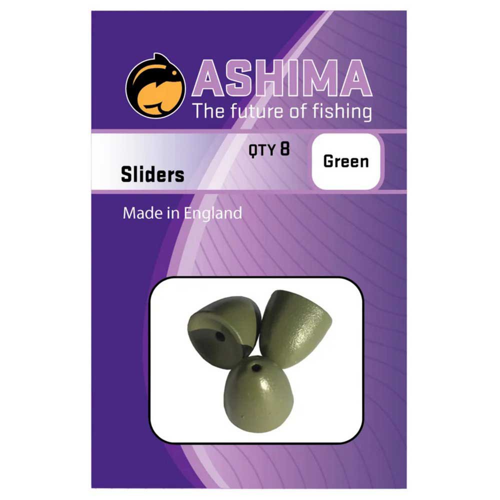 Ashima fishing ASSL8 Sliders Пробки  Green