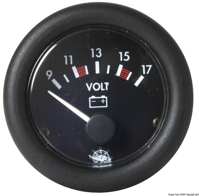 Купить Guardian voltmeter black 10-16 V, 27.433.01 7ft.ru в интернет магазине Семь Футов