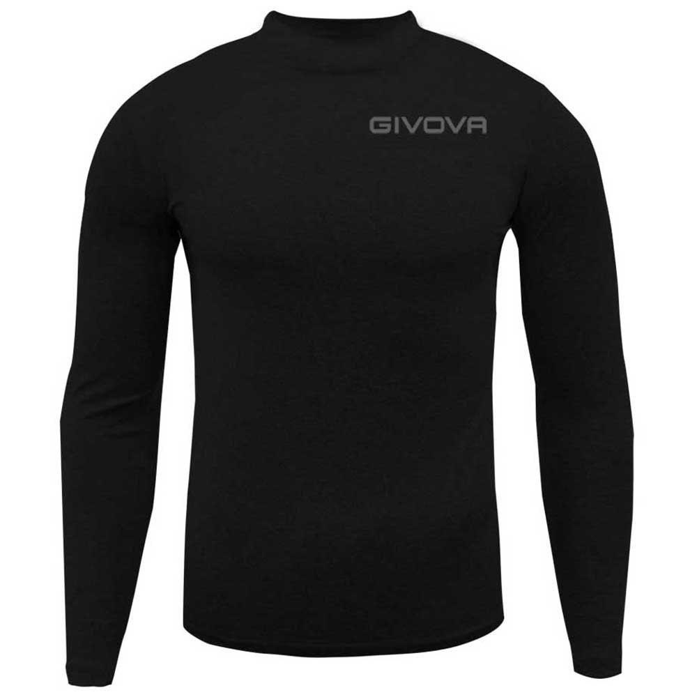 Givova MA010-0010-2XL Базовый слой с длинным рукавом Corpus 3 Черный Black 2XL