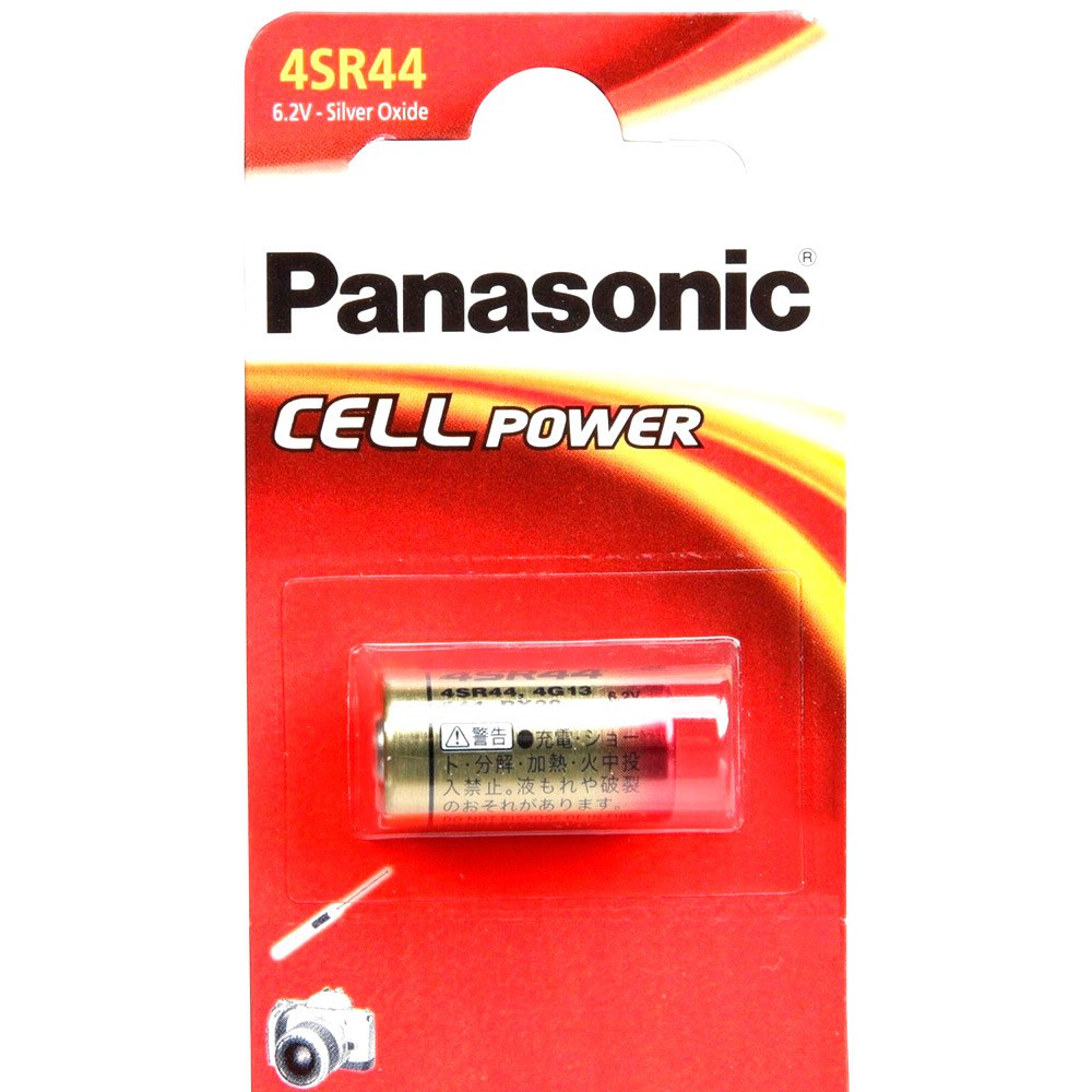 Panasonic 4SR44L/1BP 1 4 SR 44 Аккумуляторы Серебристый Silver