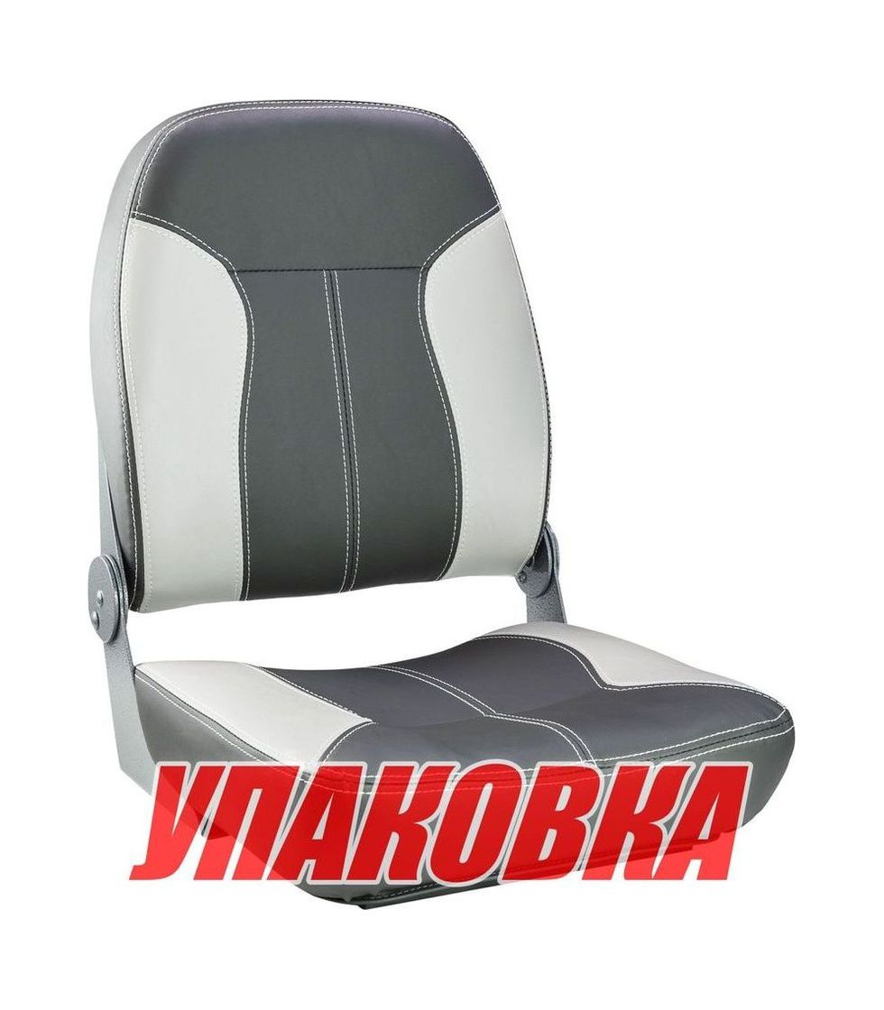 Кресло складное мягкое SPORT с высокой спинкой, серый/темно-серый (упаковка из 4 шт.) Springfield 1040543_pkg_4