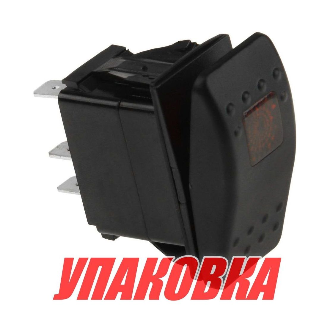 Купить Переключатель двухпозиционный (ON)-OFF 12 В/20А 5Р с подсветкой без фиксации 1 положения (упаковка из 10 шт.) AES.Co AES111884PM_pkg_10 7ft.ru в интернет магазине Семь Футов