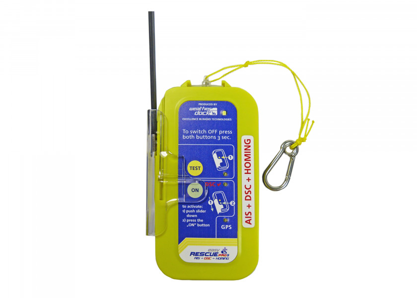Купить WEATHERDOCK easyRescue Pro3 - AIS Emergency Transmitter with DSC and Homing Function 95587-bvs 7ft.ru в интернет магазине Семь Футов