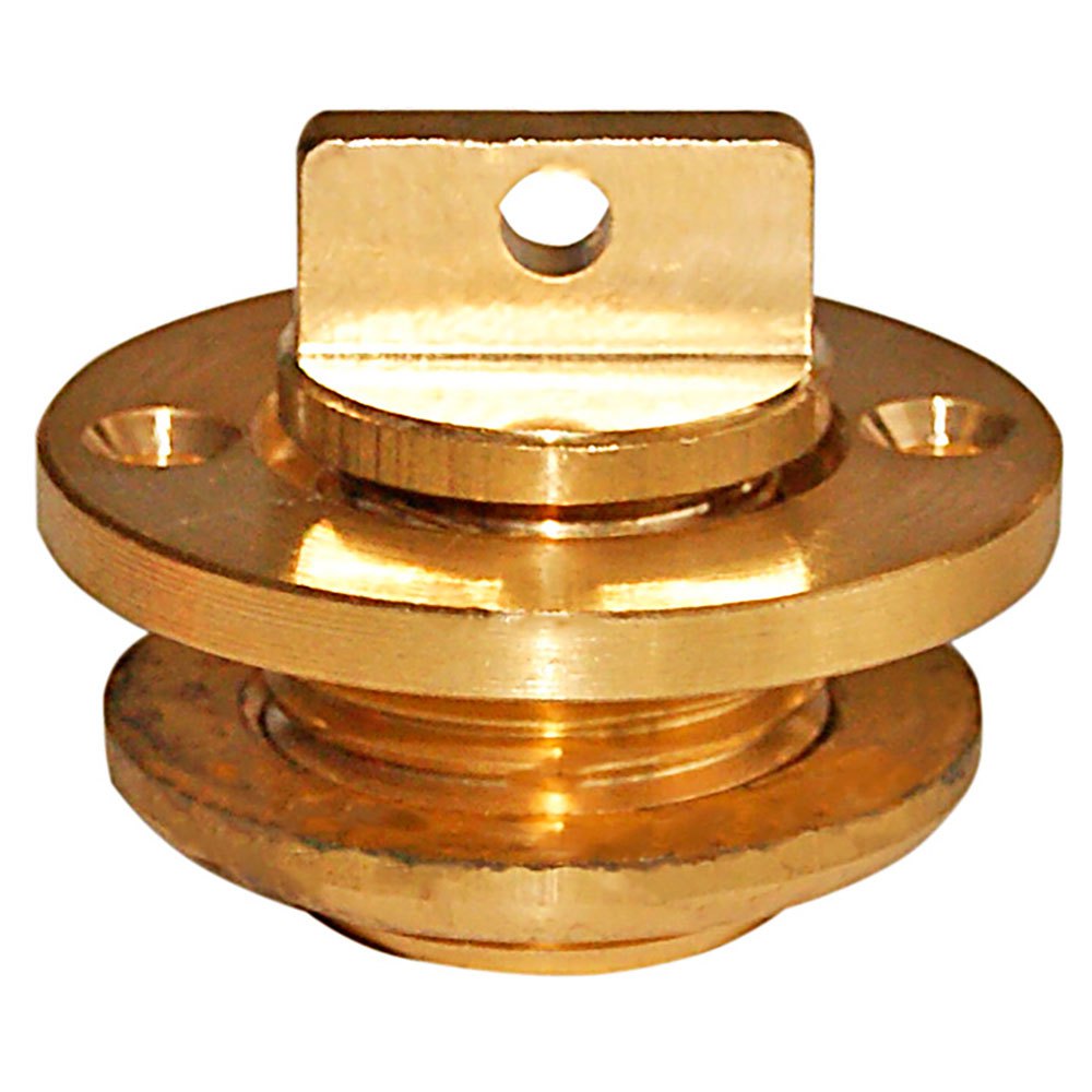 Olcese ricci 2323866 Латунная пробка для воды Золотистый Bronze 44 mm 