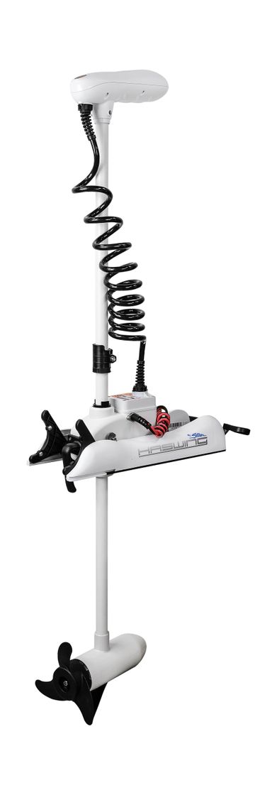 Купить Троллинговый электромотор Haswing Cayman B 55 lbs/152 см/12v/GPS (электроякорь), белый HE-50736-152_W 7ft.ru в интернет магазине Семь Футов