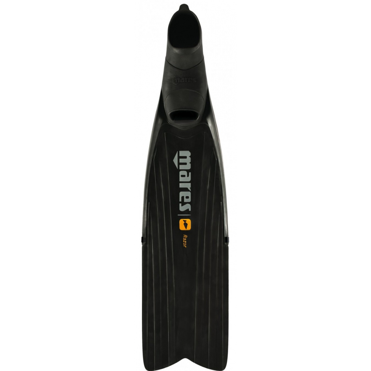 Ласты для подводной охоты жесткие со съемными лопастями Mares SF Razor Pro 420401 размер 47-48 черный из технополимера