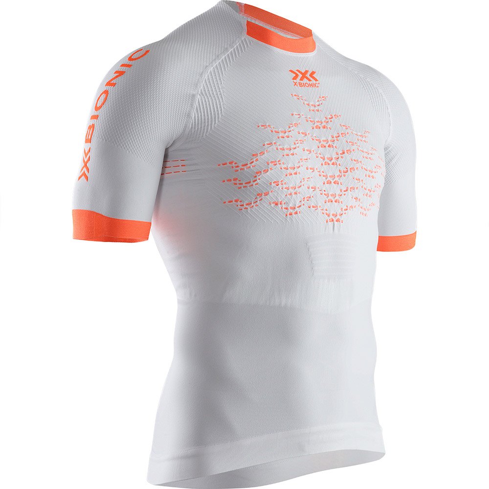 X-BIONIC TR-RT00S19M-W004-XXL Базовый слой с коротким рукавом The Trick G2 Белая Chalk / White 2XL