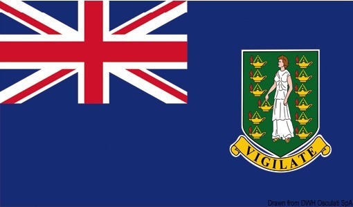 Купить Национальный флаг Британских Виргинских островов 30 x 45 см, Osculati 35.467.02 7ft.ru в интернет магазине Семь Футов