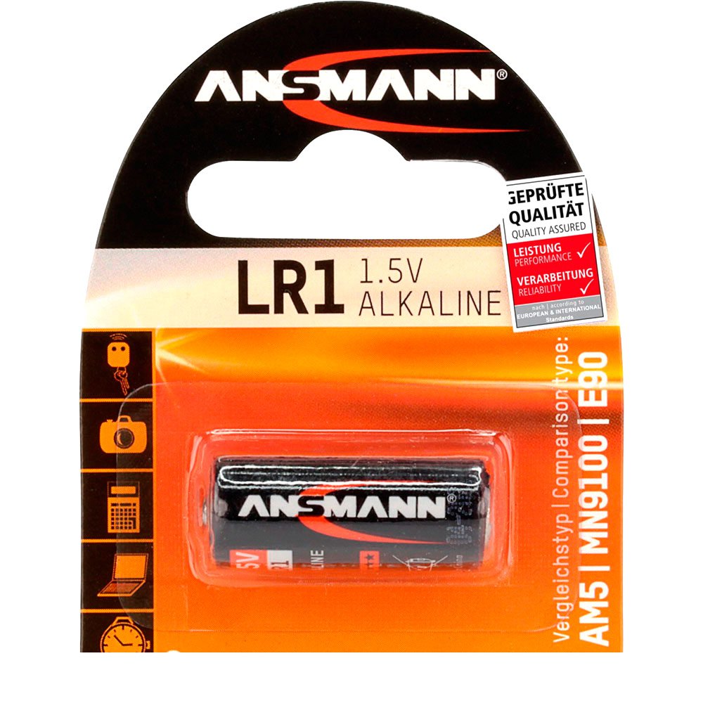 Ansmann 5015453 LR 1 Аккумуляторы Черный  Black
