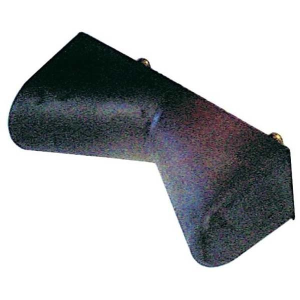 Oem marine REM176200 Опора бампера носовой части прицепа Black 160 x 50 mm