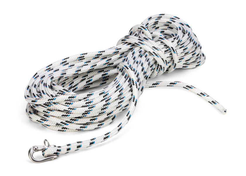 Купить GLEISTEIN 560222 Предварительно сращенный фаловый канат с карабином 560222-bvs 7ft.ru в интернет магазине Семь Футов