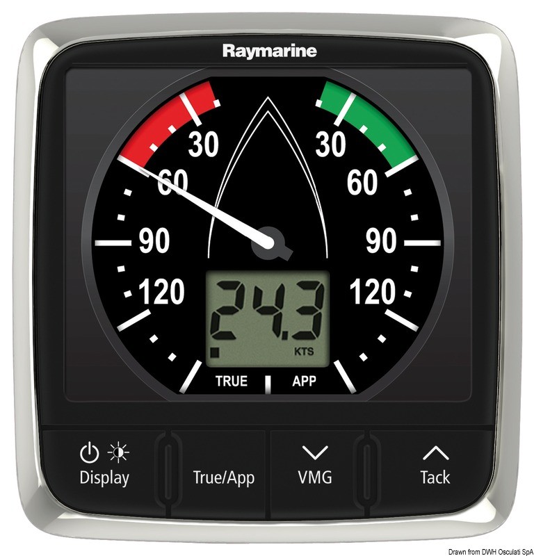 Купить Raymarine i60 Wind analogic display, 29.593.01 7ft.ru в интернет магазине Семь Футов