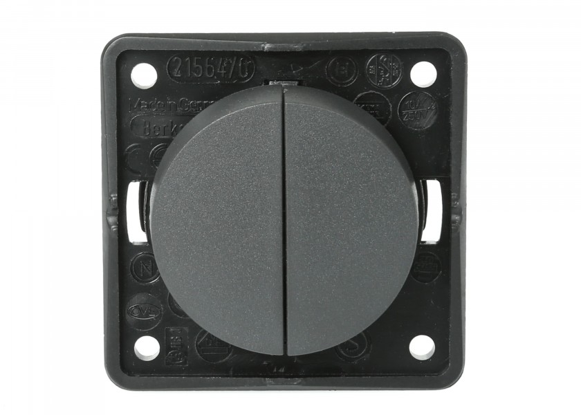 Купить BERKER 0936752505 Сенсорный переключатель Integro Rocker 48467-bvs 7ft.ru в интернет магазине Семь Футов