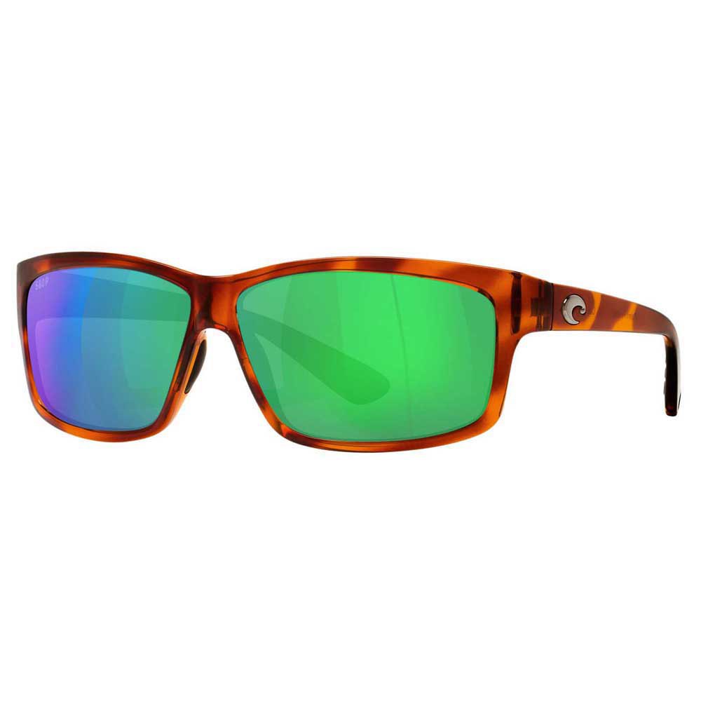 Costa 06S9047-90470960 Зеркальные поляризованные солнцезащитные очки Cut Honey Tortoise Green Mirror 580P/CAT2