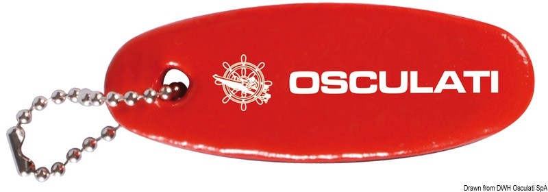 Купить Плавающий брелок из мягкой резины по индивидуальному проекту одноцветная печать, Osculati 35.825.98 7ft.ru в интернет магазине Семь Футов