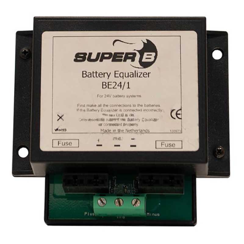 Super b 958610032090 SB Battery Equalizer BE24 PTX Аккумулятор Бесцветный Black