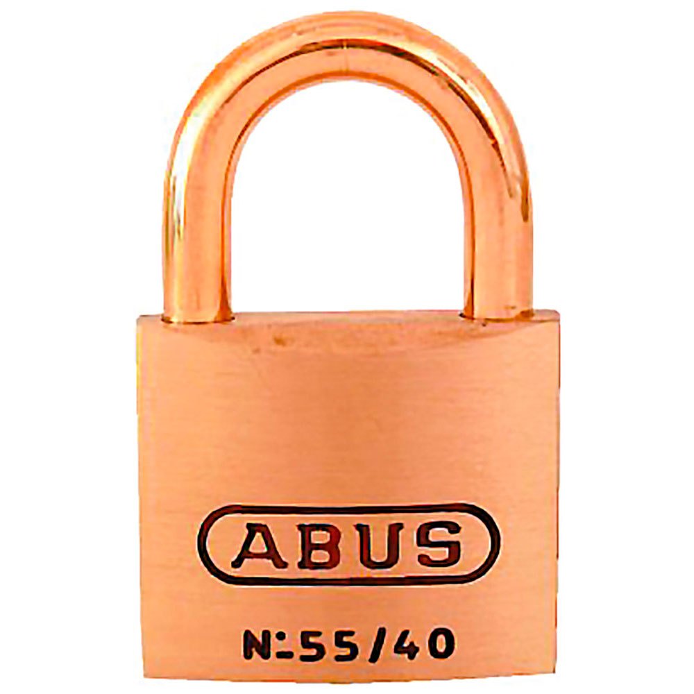ABUS 195-56611 Замок 55/40MBC Золотистый  Brass One Size 