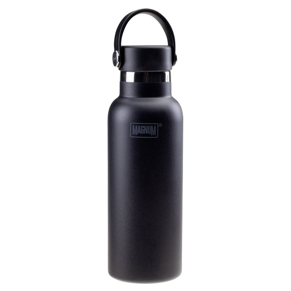 Magnum M000149329-BLACK Vaxtur 500ml Бутылка для воды Серебристый Black
